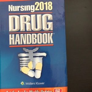 2018  Nursing drug book